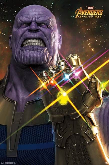 Avengers-Infinity-War-Thanos-Infinity-Gauntlet-poster